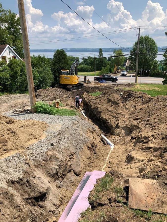 Excavation résidence Québec
